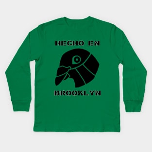 Brooklyn Pigeon Kids Long Sleeve T-Shirt